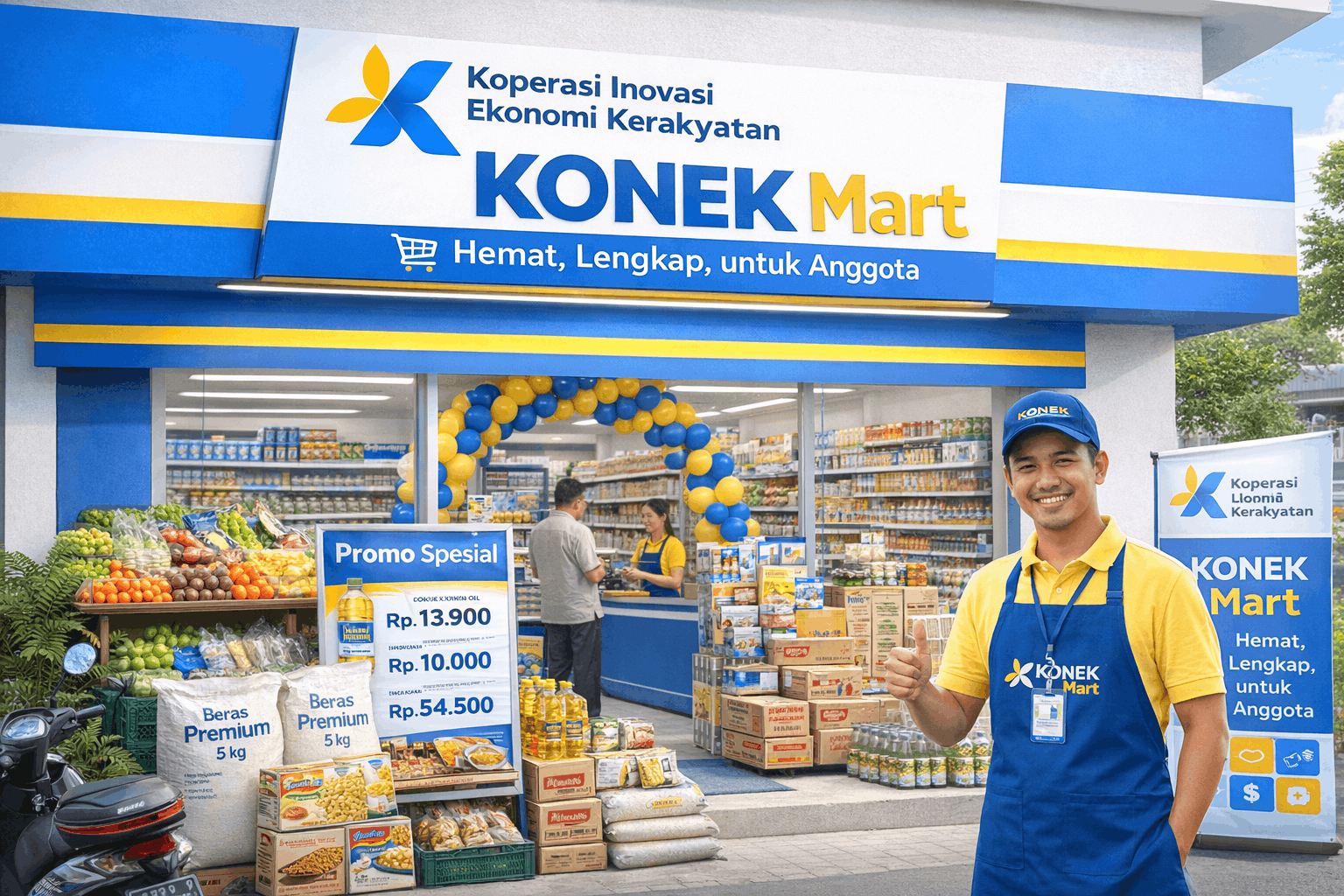 KONEK Mart Politeknik Hasnur